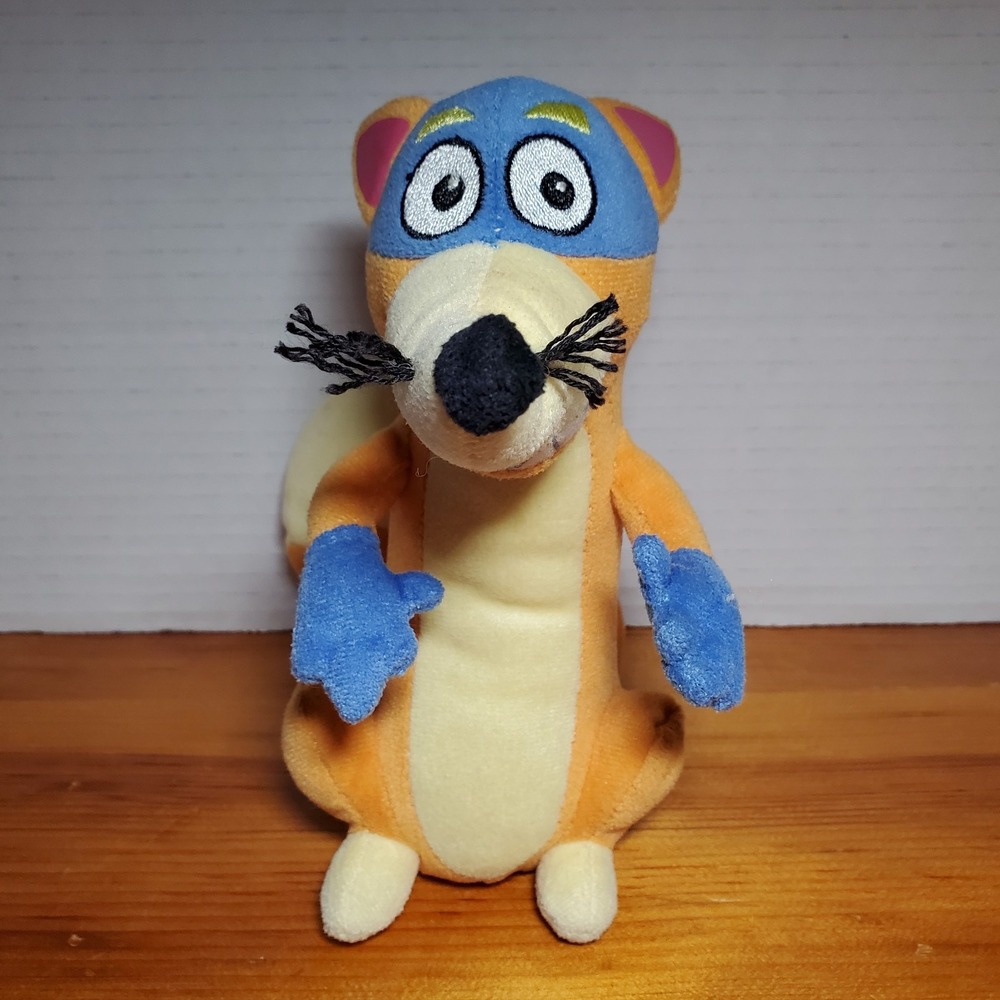 Ty Beanie Baby 7" Swiper Fox Dora‎ The Explorer 2012 Plush Stuffed Animal Used